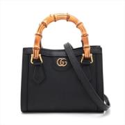 Gucci Vintage Pre-owned Laeder handvskor Black, Dam