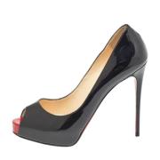 Christian Louboutin Pre-owned Pre-owned Laeder klackskor Black, Dam