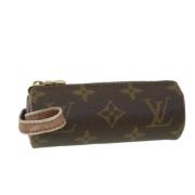 Louis Vuitton Vintage Pre-owned Canvas necessrer Brown, Dam