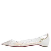 Christian Louboutin Pre-owned Pre-owned Laeder lgskor White, Dam