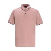 Emporio Armani Rosa Logopolo Skjorta Pink, Herr