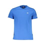 La Martina Bl T-shirt med broderat logo Blue, Herr