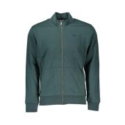 La Martina Elegant grön fleece sweatshirt med brodyr Green, Herr