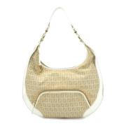 Fendi Vintage Pre-owned Canvas fendi-vskor Beige, Dam