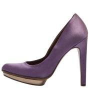 Marni Pre-owned Pre-owned Satin klackskor Purple, Dam