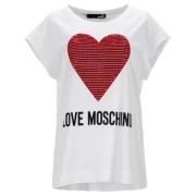 Moschino Pre-Owned Pre-owned Bomull toppar White, Dam