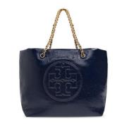 Tory Burch Väska Ella i shopperstil Blue, Dam