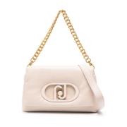 Liu Jo Beige Faux Leather Axelväska Beige, Dam