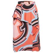 Emilio Pucci Pre-owned Pre-owned Tyg nederdelar Multicolor, Dam