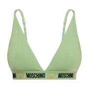 Moschino Bh med logotyp Green, Dam