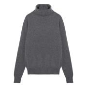 Ami Paris Tröja Turtleneck Gray, Herr