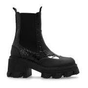 Ganni Ankelboots Black, Dam