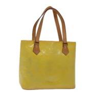 Louis Vuitton Vintage Pre-owned Laeder handvskor Yellow, Dam