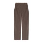 Samsøe Samsøe Saramona Trousers Green, Dam