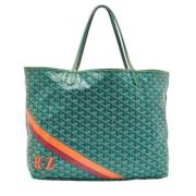 Goyard Vintage Pre-owned Tyg totevskor Green, Dam