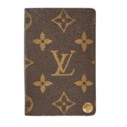 Louis Vuitton Vintage Pre-owned Belagd canvas plnbcker Brown, Dam