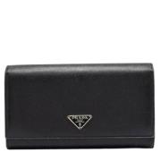 Prada Vintage Pre-owned Laeder plnbcker Black, Dam