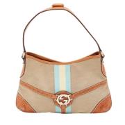 Gucci Vintage Pre-owned Canvas handvskor Multicolor, Dam