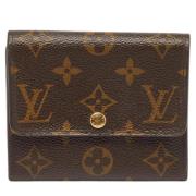 Louis Vuitton Vintage Pre-owned Belagd canvas plnbcker Brown, Dam