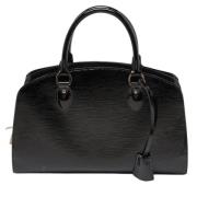 Louis Vuitton Vintage Pre-owned Tyg louis-vuitton-vskor Black, Dam