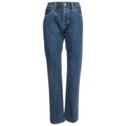 Burberry Vintage Pre-owned Denim jeans Blue, Dam