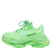 Balenciaga Vintage Pre-owned Laeder sneakers Green, Dam