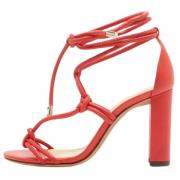 Alexandre Birman Pre-owned Pre-owned Laeder sandaler Orange, Dam