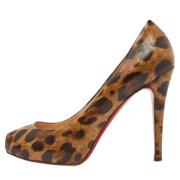 Christian Louboutin Pre-owned Pre-owned Laeder klackskor Brown, Dam