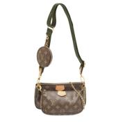 Louis Vuitton Vintage Pre-owned Canvas louis-vuitton-vskor Brown, Dam