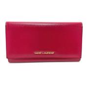 Yves Saint Laurent Vintage Pre-owned Laeder plnbcker Pink, Dam