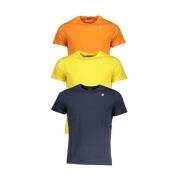 K-Way Livlig Trio T-shirt Pack Multicolor, Herr