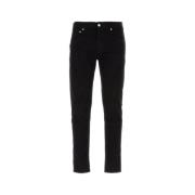 Alexander McQueen Klassiska Denim Jeans för Vardagsbruk Black, Herr