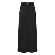 Ba&Sh Elegant Straight-Cut Skirt Jess Black, Dam