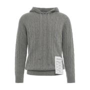 Amaránto Grå Stickat Aw24 Gray, Herr