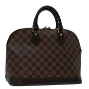 Louis Vuitton Vintage Pre-owned Canvas handvskor Brown, Dam