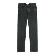 Ami Paris Logo Patch Denim Jeans Black, Herr