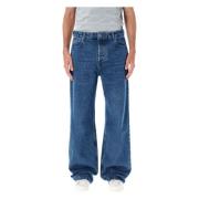 Ami Paris Jeans med vida passform Blue, Herr