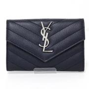 Yves Saint Laurent Vintage Pre-owned Laeder plnbcker Black, Dam