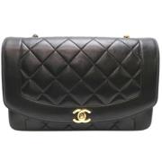 Chanel Vintage Pre-owned Laeder chanel-vskor Black, Dam