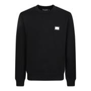 Dolce & Gabbana Svart Sweatshirt Black, Herr