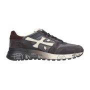 Premiata Vintage Style Mick Sneakers Gray, Herr