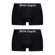 Palm Angels Två-Pack Boxershorts Black, Herr