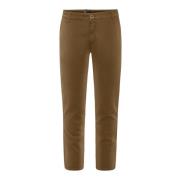 BomBoogie Trendiga Slim Fit Chino Byxor Brown, Herr