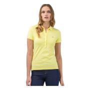 Lacoste Gula T-shirts och Polos Pf6949-Cc1 Yellow, Dam