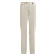 Vilebrequin Slim Fit Bomulls Chino Byxor Beige, Herr