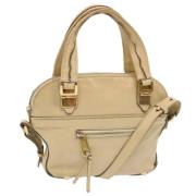 Chloé Pre-owned Pre-owned Laeder handvskor Beige, Dam