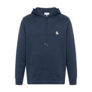 Maison Kitsuné Blå Sweatshirt Aw24 Herrmode Blue, Herr