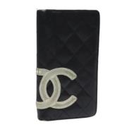 Chanel Vintage Pre-owned Laeder plnbcker Black, Dam