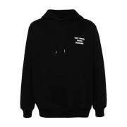 Drole de Monsieur Svart Sweatshirt Aw24 Stiligt Herrkläder Black, Herr