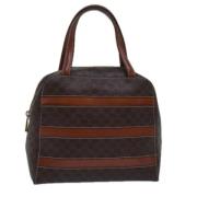 Celine Vintage Pre-owned Laeder handvskor Brown, Dam